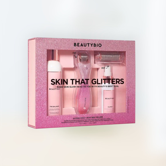 BeautyBio New Skin that Glitters glopro face & body bestsellers set - Picture 2 of 3
